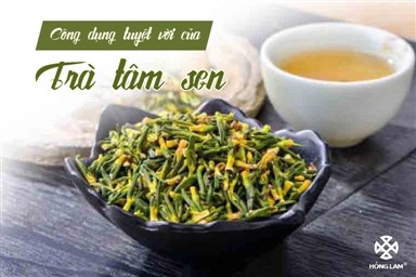 Công dụng tuyệt vời của trà tâm sen